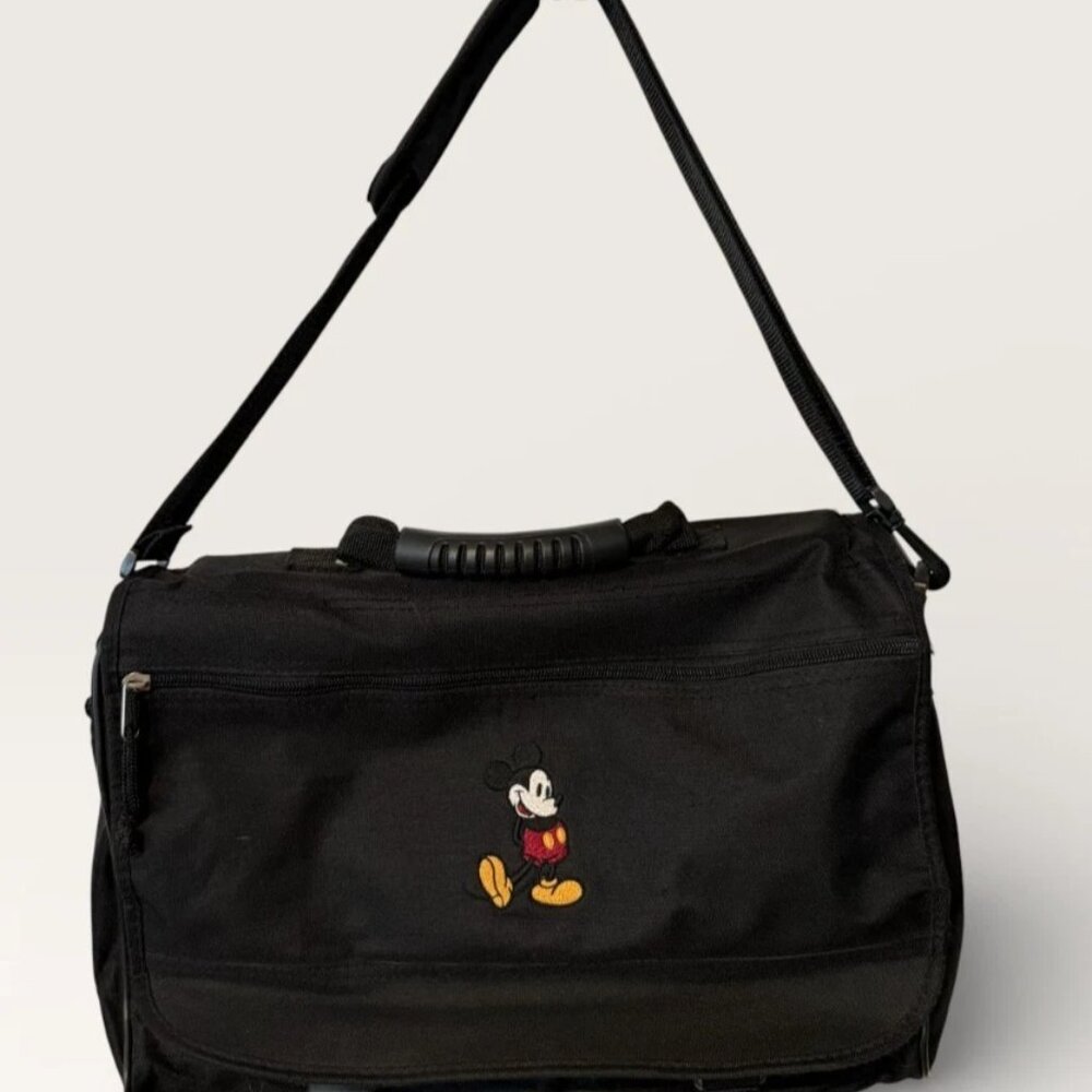 Disney Store Mickey Mouse Vintage Messenger Bag Computer Tote